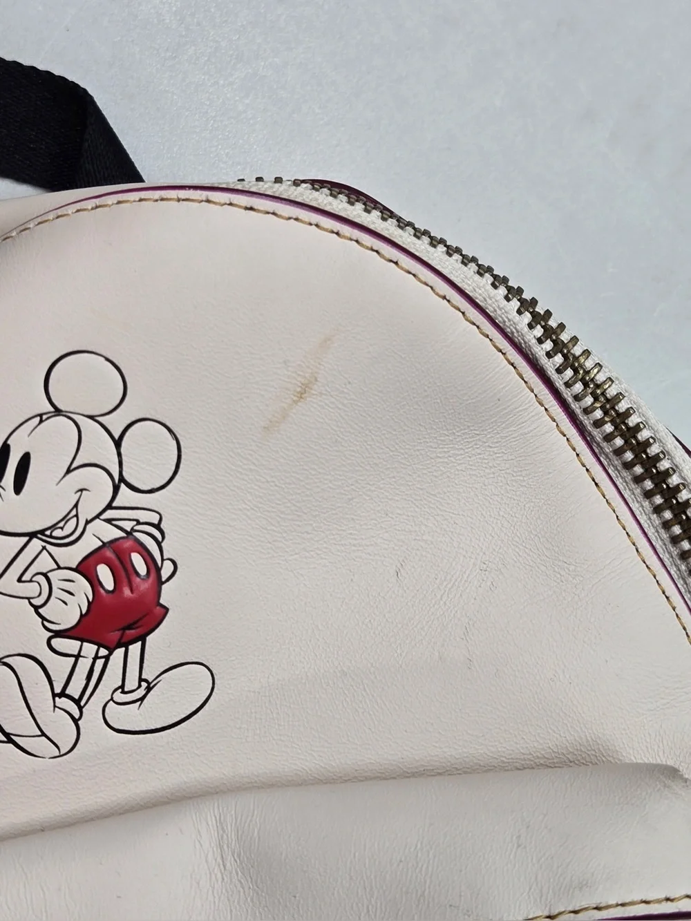 DISNEY X COACH Mickey Mouse Limited Edition Leather Backpack F59837 ski 1072